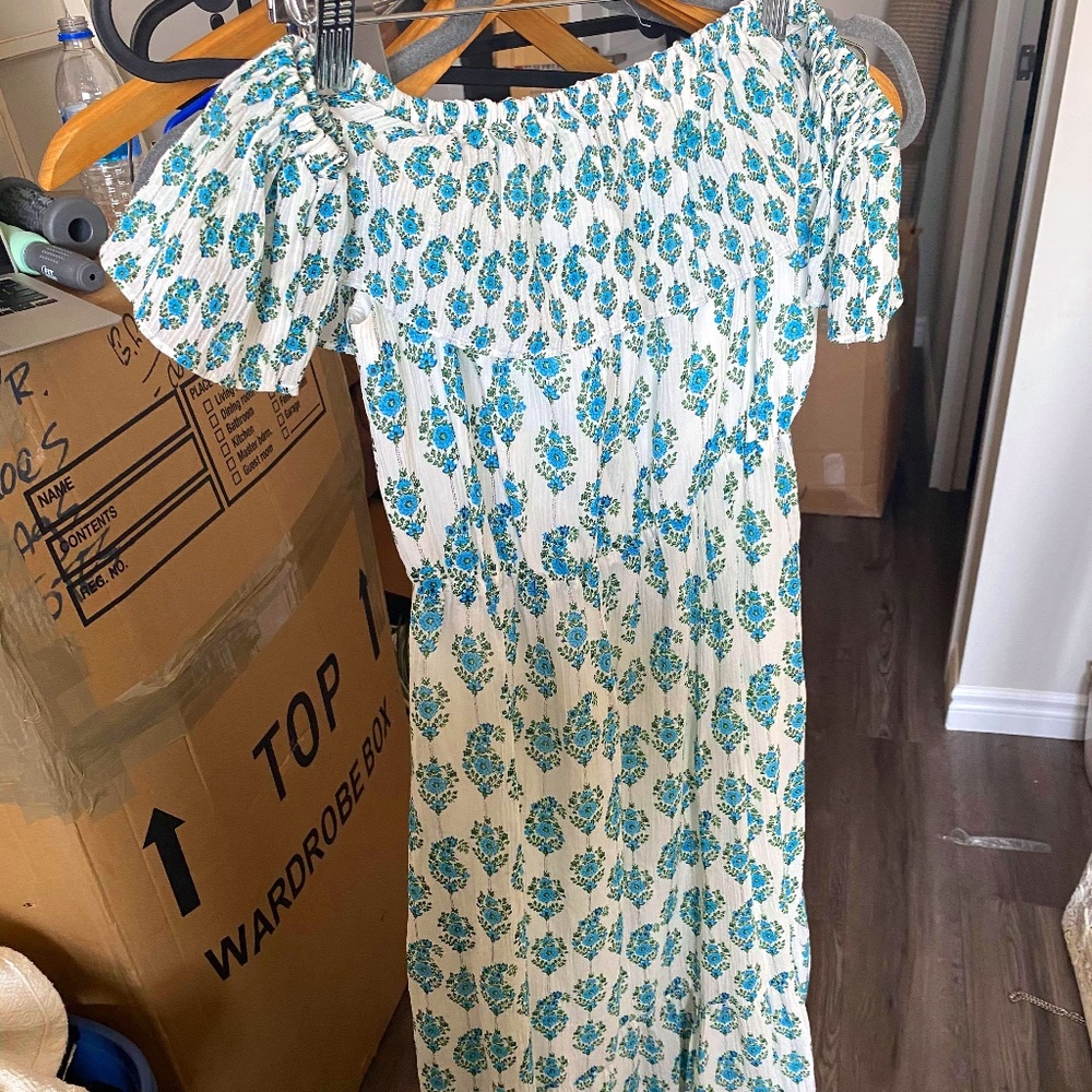 Off Shoulder Maxi
